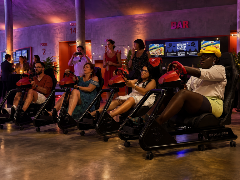 animation mario kart switch évènement lyon funzy 2